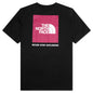 Box Never Stop Exploring S/S Tee - Black/Pink