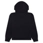 Psychedelic Boxy Fit Hoodie - Black