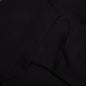 Fleece Zipped Hoodie with Hubert Objects Print- Black