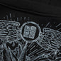 Tarot Print Boxy Fit Long Sleeve T-Shirt - Black
