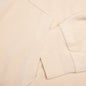 Boxy Fit Velvet Sweatshirt With Pocket Base - Clay