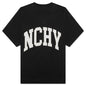 College Boxy Fit T-Shirt - Black