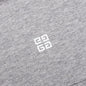 GVCY Floral Printed Crewneck T-Shirt - Light Grey Melange