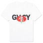 GVCY Floral Printed Crewneck T-Shirt - White