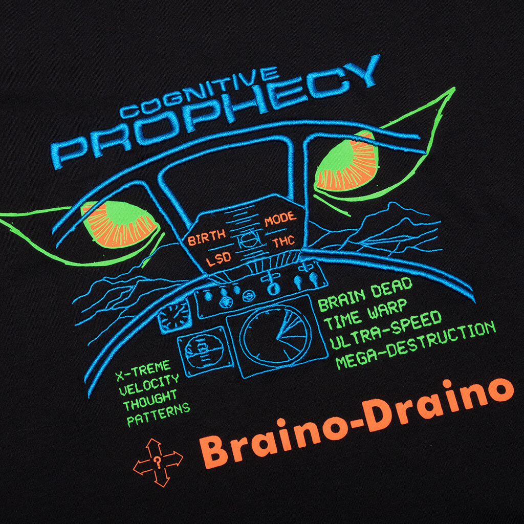 Cognitive Prophecy T-Shirt - Washed Black