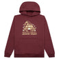 Constantine The Wizard Hoodie- Maroon
