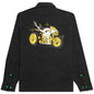 Fast Life Full Zip Shirt Jacket - Black