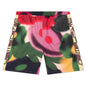 Floral Watercolor Beach Short - Lemon