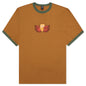 Flyers Ringer T-Shirt - Light Brown