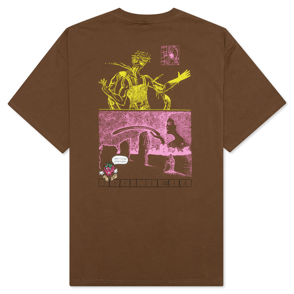 Fruitful Companion T-Shirt - Light Brown
