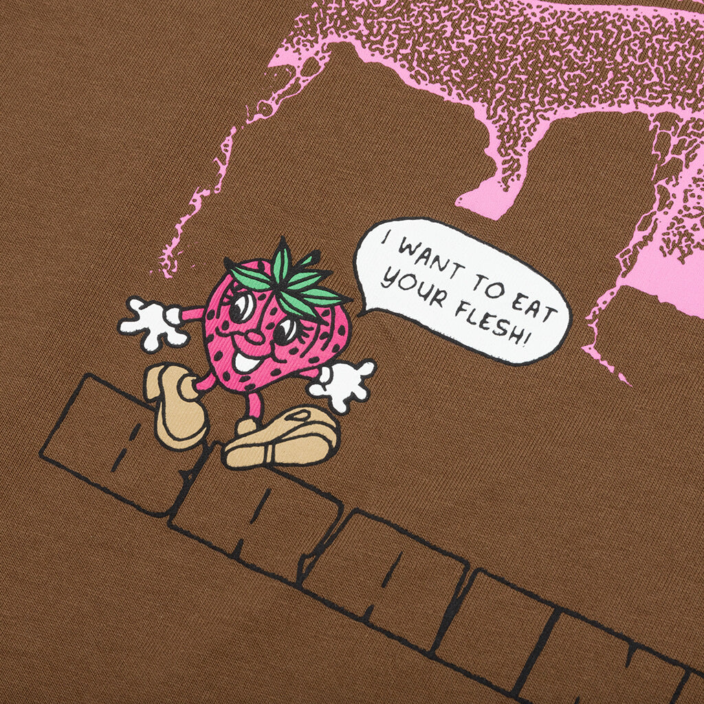 Fruitful Companion T-Shirt - Light Brown