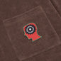 Half Zip Racing Shirt - Brown