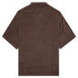 Half Zip Racing Shirt - Brown
