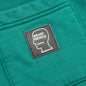 Logo Head Asymmetrical Paneled Sweatpant - Teal
