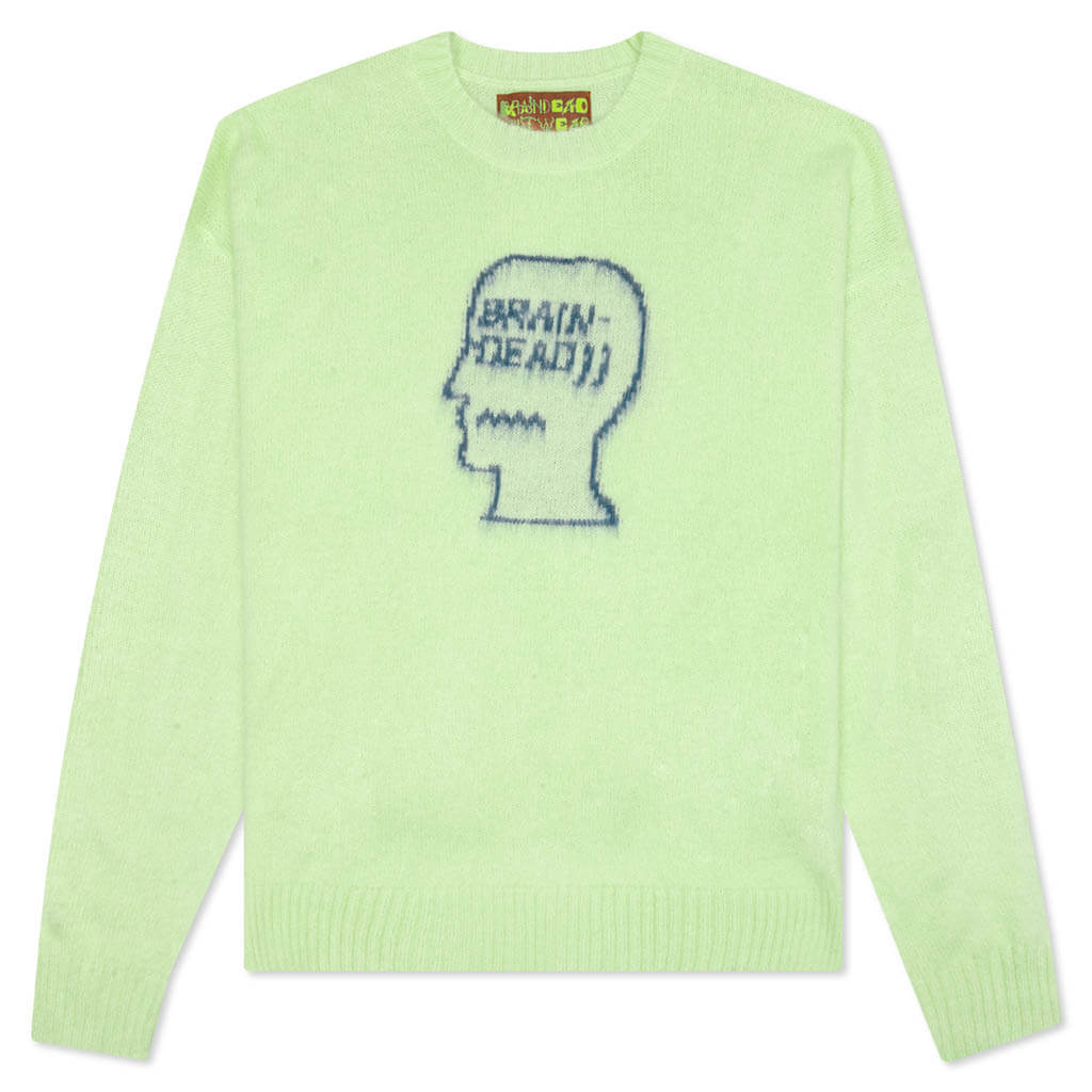 Logohead Pile Crewneck Sweater - Melon