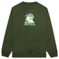 Mushroom House Crewneck - Olive