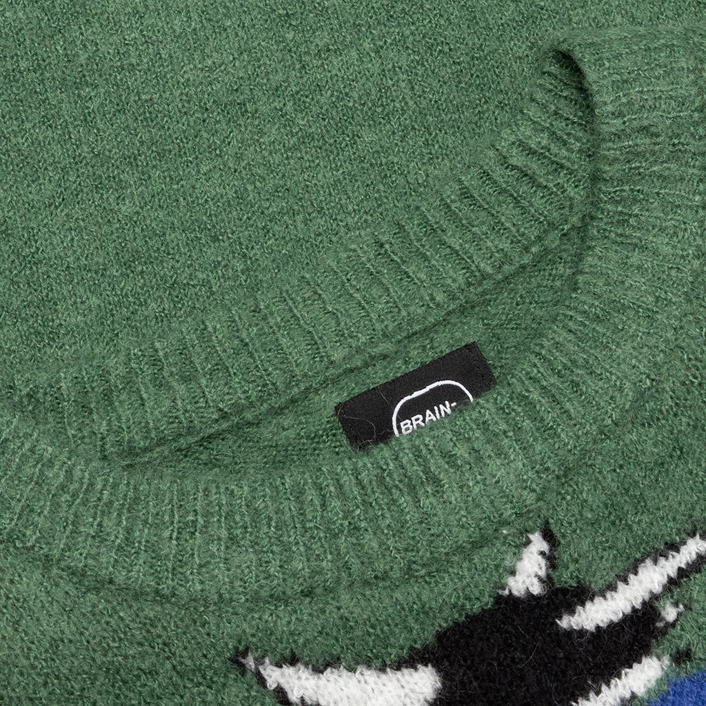 Novelty Knit Sweater - Green