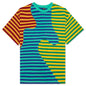 Organic Paneled Stripe Shirt - Green