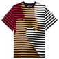 Organic Paneled Stripe Shirt - Navy
