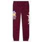 Paintman Sweatpant - Burgundy