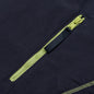 Paneled Sherpa Full Zip Jacket - Lime