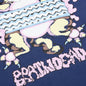 Relaxed Cat Crewneck - Washed Navy