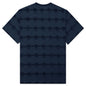 Running Head Textured Stripe S/S Shirt - Navy
