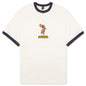 S/S Ringer Tee - White