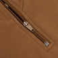 Sinister Screw Overlay Half Zip Fleece - Brown