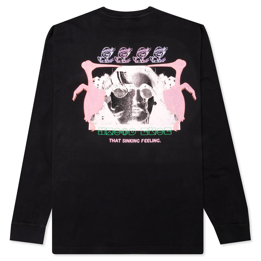 Sinking Feeling L/S T-Shirt - Black