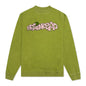 Slime Reverse Fleece Crewneck - Apple