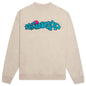 Slime Reverse Fleece Crewneck - Natural
