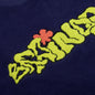 Slime Reverse Fleece Crewneck - Navy