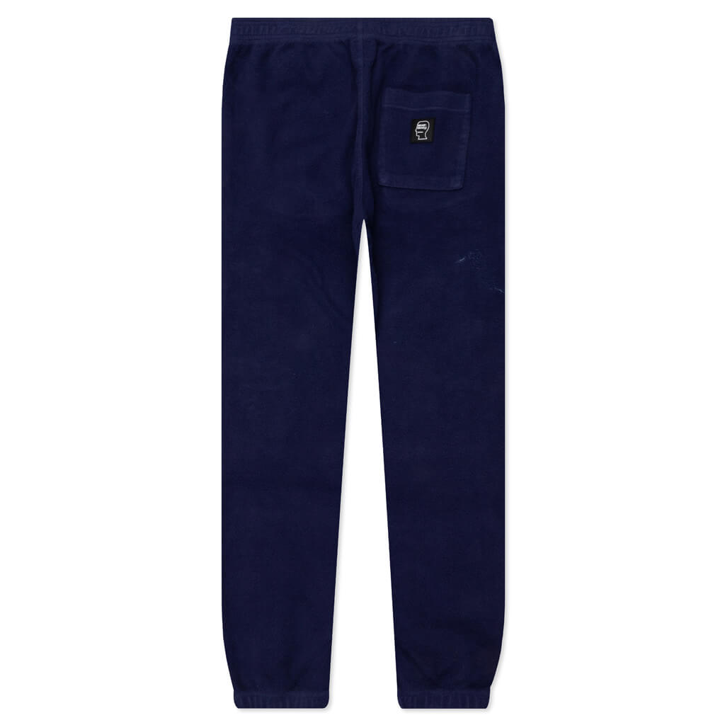Slime Reverse Fleece Sweatpant - Navy