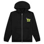 Stoned Head Zip Hooded Sweatshirt - Black