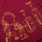Tutorials Heavyweight Jersey Short - Burgundy