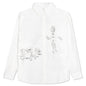 Tutorials Poplin Button Up Shirt - White