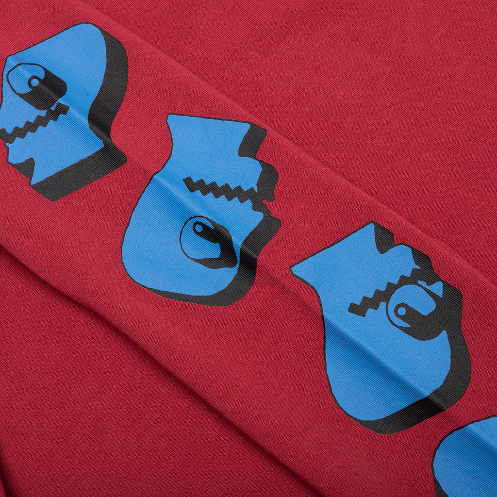 Volume Obscure L/S T-Shirt - Maroon
