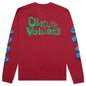 Volume Obscure L/S T-Shirt - Maroon