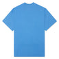 Waffle Knit Mockneck S/S Shirt - Blue