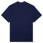 Waffle Knit Mockneck S/S Shirt - Navy