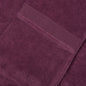 Wing It Half Zip Terry Polo - Burgundy