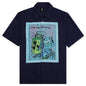 Wounds Heal S/S Button Up Shirt - Navy