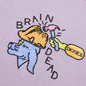 Brain Dead x Dickies Hard Hat Embroidered Ringer T-Shirt - Purple Ash