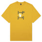 Brain Dead x Gotcha Classic S/S T-Shirt - Yellow
