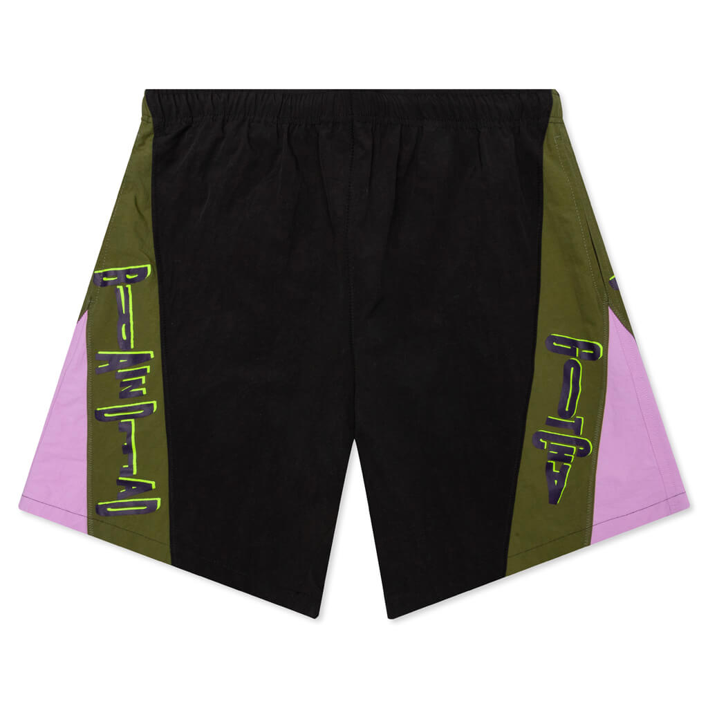 Brain Dead x Gotcha Contrast Paneled Trunk - Black