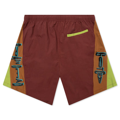 Brain Dead x Gotcha Contrast Paneled Trunk - Brown
