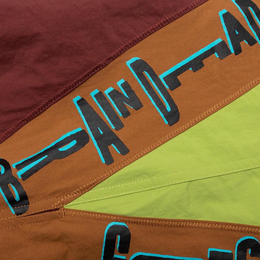 Brain Dead x Gotcha Contrast Paneled Trunk - Brown