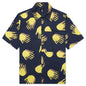 Brain Dead x Gotcha Poplin Snap Front Pocket Shirt - Blue