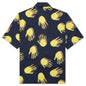 Brain Dead x Gotcha Poplin Snap Front Pocket Shirt - Blue